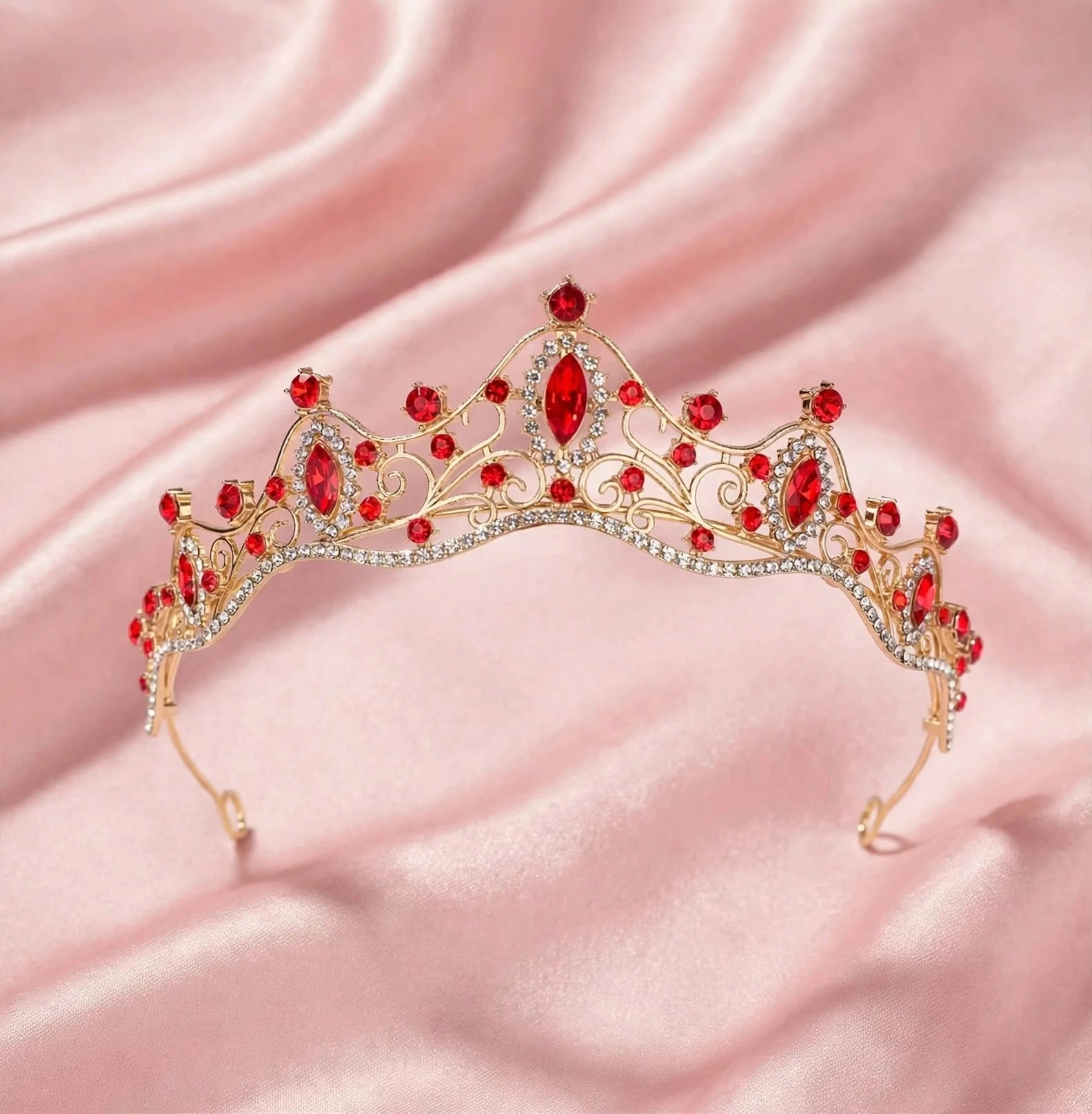 tiara rubí gold