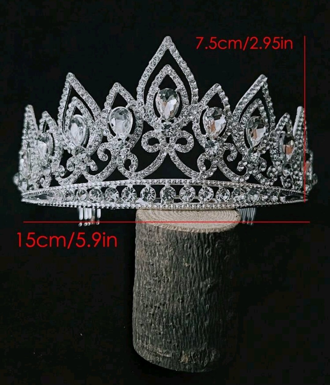 tiara Tiana silver - Imagen 2