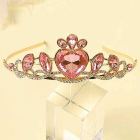 Tiara barbie pink niña