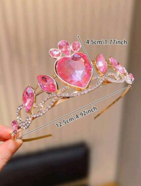 Tiara barbie pink niña - Imagen 2