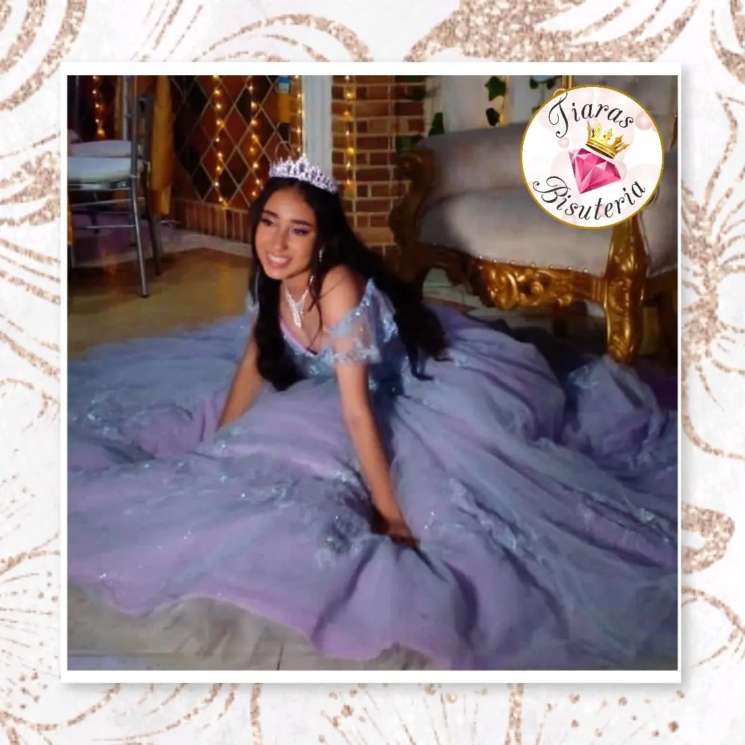 tiara selene lila silver - Imagen 2