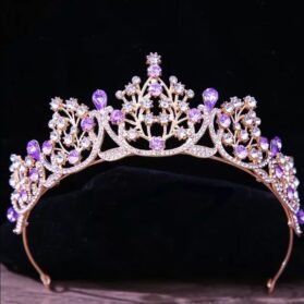 tiara bailarina lila gold