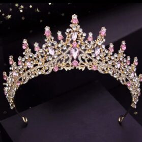 Tiara lady pink gold