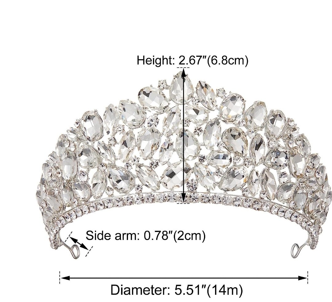 tiara ambar silver - Imagen 4
