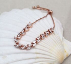 pulsera malva rose gold