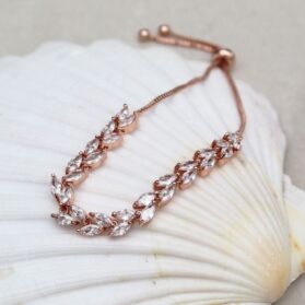 pulsera malva rose gold