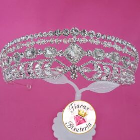 tiara diadema leticia silver
