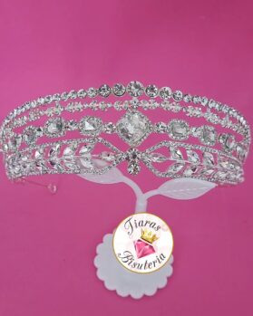 tiara diadema leticia silver