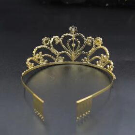 tiara linda niña gold - Imagen 2