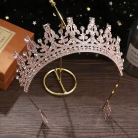 Tiara duquesa oró rosa