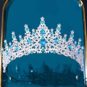 Tiara lady turquesa silver - Imagen 2
