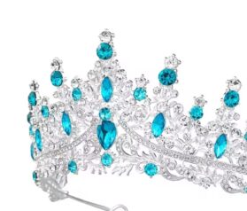 Tiara lady turquesa silver - Imagen 3