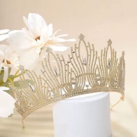 tiara glamour gold - Imagen 2