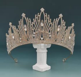 tiara glamour gold