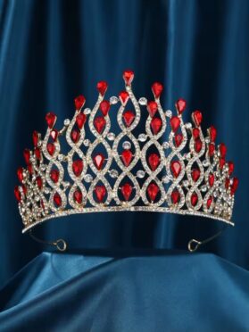tiara bianca rubí