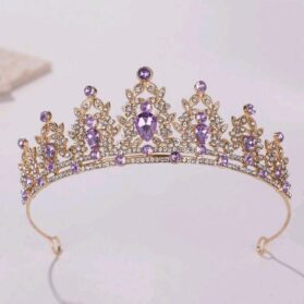 Tiara selene lila gold