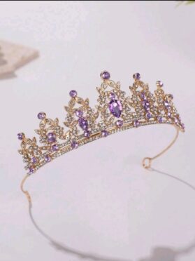 Tiara selene lila gold - Imagen 2