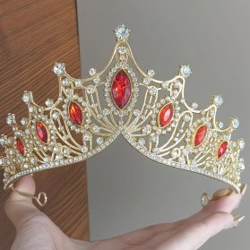 tiara sophia gold rubí