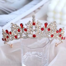 tiara bailarina rubi