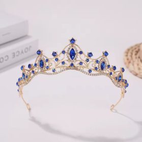 tiara azul gold