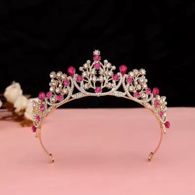 tiara bailarina fucsia