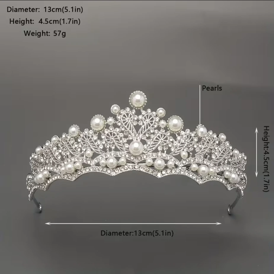 tiara Pearl silver - Imagen 3