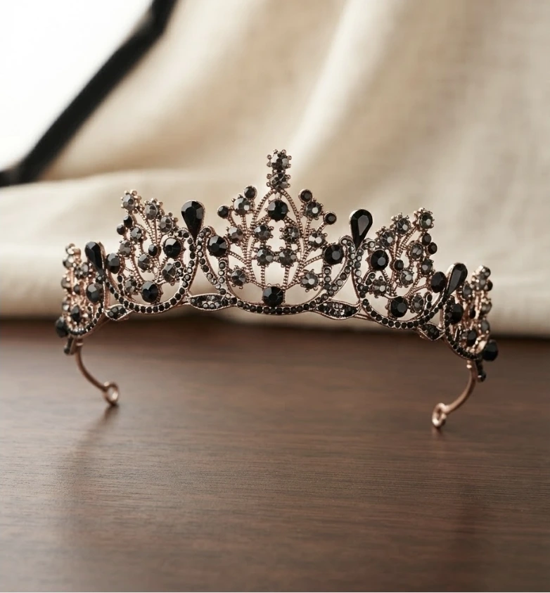 tiara bailarina black - Imagen 2