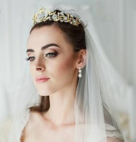 tiara flor Gold - Imagen 2