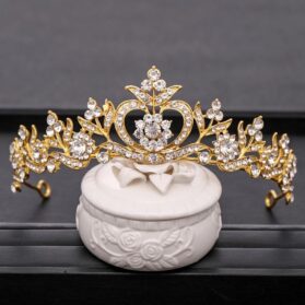 tiara flor Gold