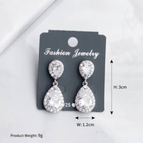 pendientes cortos gota - Imagen 5