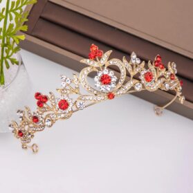 tiara flor Rubí