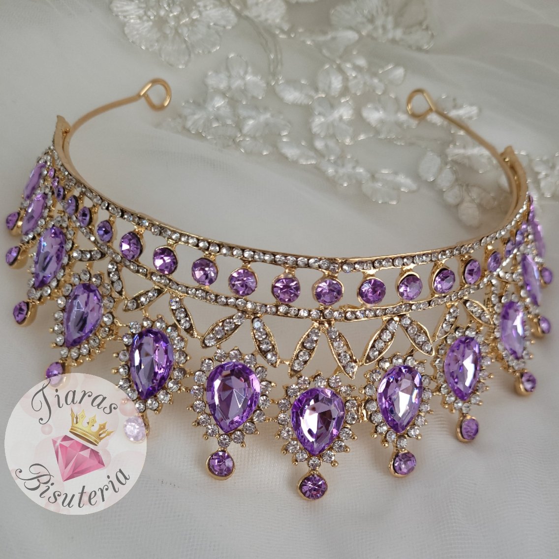 Tiara Resplandor lila - Imagen 2