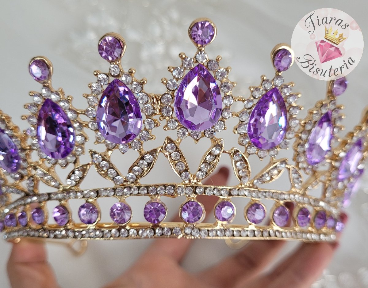 Tiara Resplandor lila - Imagen 3