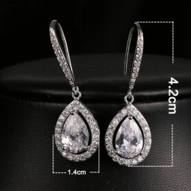 pendientes gota colgante - Imagen 3