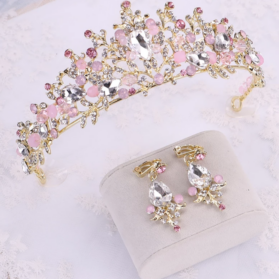 set Tiara Rosalía pink