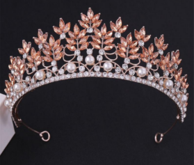 tiara Talia Rose Gold