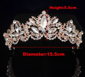 tiara Aurora Rose Gold - Imagen 5
