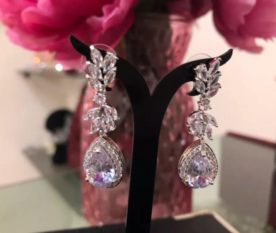 aretes ramas cristal - Imagen 3