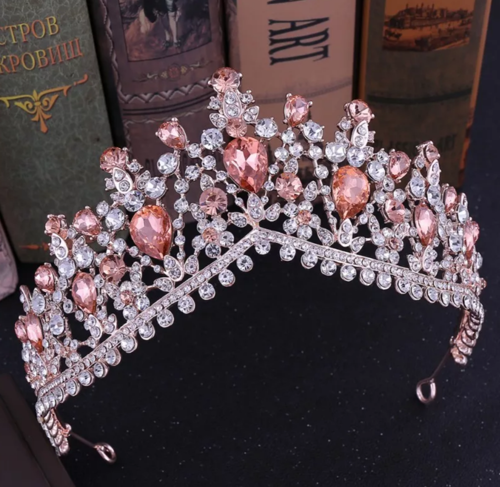 tiara Cyrena Rose Gold - Imagen 2