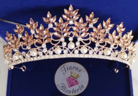 tiara Talia Rose Gold - Imagen 4