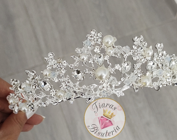 tiara Coralia silver - Imagen 5