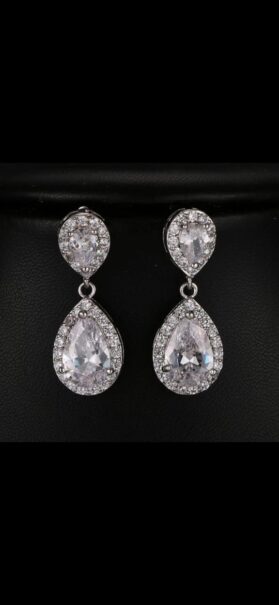 pendientes cortos gota - Imagen 3