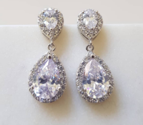 pendientes cortos gota