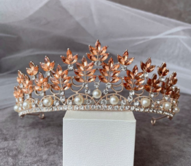 tiara Talia Rose Gold - Imagen 3