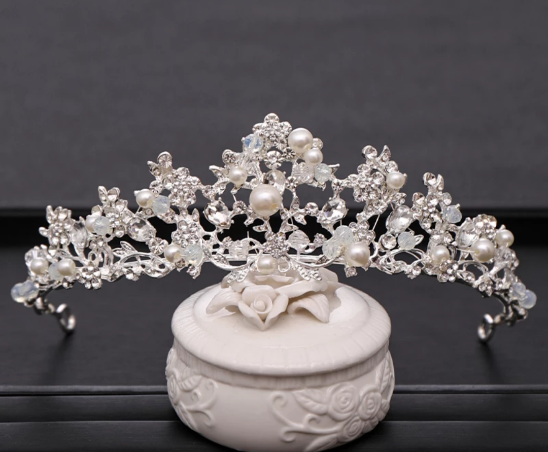 tiara Coralia silver - Imagen 2