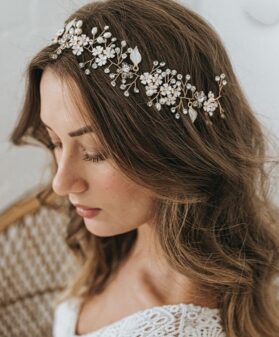 tocado primavera Gold - Imagen 2