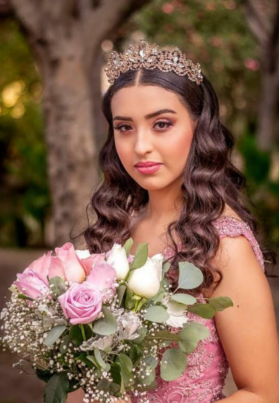 tiara Aurora Rose Gold - Imagen 4