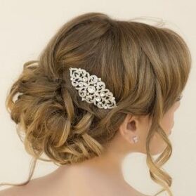 peine glam silver