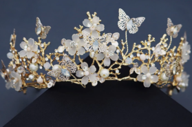 tiara Mariposas Gold - Imagen 3