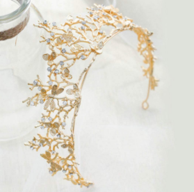 tiara libélula gold - Imagen 2